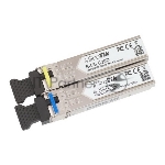 Трансивер Mikrotik S-3553LC20D "Pair of SFP modules, S-35LC20D (1.25G SM 20km T1310nm/R1550nm) + S-53LC20D (1.25G SM 20kmT1550nm/R1310nm)"