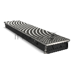 Конвектор внутрипольный Royal Thermo ATRIUM-90/250/1800-DG-U-NA, вид 2