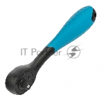 Ключ-трещотка GROSS 14084 3/8", 72 зуба, Comfort, с быстрым сбросом, CrV, 2-х комп. Рукоятка
