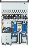 Шасси серверное Gigabyte Server Platform R163-Z35 Rev.3x / 1U / 1xAMD (9004/9005) / 1xHS / 12xDIMM / 12xSFF NVME/SAS/SATA + 1xM.2 PCIe Gen3 / 1x1GbE / 2xOCP 3.0 / 2xFHHL / 2x1300W / Rails / 1Y