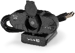Веб-камера ExeGate BlackView C931 1920x1080, 30 кадр/с, USB Type-A, микрофон (шумоподавление), автоматическая фокусировка, шторка приватности, универсальное крепление, штатив в комплекте