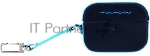 Чехол для наушников Piquadro Blue Square AC5308B2/G шафрановый натур.кожа