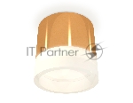 Светильник Ambrella Light XS8121010 PYG/FR золото желтое полированное/белый матовый GX53 (C8121, N8401)