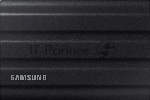 Внешний SSD Samsung T7 Shield, 4TB, USB 3.2 Gen 2 Type-C, R/W 1050/1000, черный