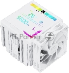 Кулер для процессора CPU Cooler Thermalright Peerless Assassin 140 Digital белый (4-pin PWM, 165мм, Ni/Cu, 6x6мм, 1x120мм + 1x140мм, 82.CFM, 29.6dBA, 1850RPM, S: 1200, 1700, 1851, 115X, 2011, 2066, AM4, AM5, белый)
