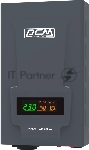 Стабилизатор напряжения Powercom WM-500VA 400Вт 500ВА графитовый