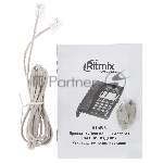 Телефон проводной Ritmix RT-495 белый, вид 3