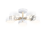 Светильник Ambrella light FL4825/5 WH белый 3000K-6400K 65W D580*160 (ПДУ ИК)