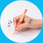 Карандаш механический Deli SH321orange Pupal оранжевый, блистер, вид 4