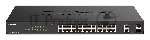 Коммутатор D-Link DGS-1100-26MPV2/A3A, 24×1 Гбит/с + 2×1 Гбит/с SFP, настраиваемый