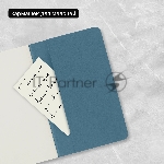 Блокнот Moleskine CAHIER JOURNAL CH013B44 Pocket 90x140 мм, обложка картон, 64 страниц, нелинованный, голубой (3 шт), вид 4