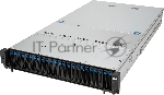Серверная платформа ASUS RS521A-E12-RS24U, 2U, 1 x SP5 LGA 6096 360W, 24 x DDR5 6400/4800*, 24x 3.5'' NVMe hsb + 2x 2.5'' SATA, 2x M.2 22110, up to 1 PCIe Gen5 x8 LP + 1 OCP3.0, 2 x 1GbE RJ-45 LAN Intel i350-AM2, 1+1 2000W