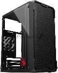 Корпус Bloody CC-129-BK, Mini-Tower, чёрный