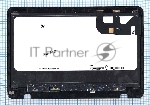 Модуль (матрица + тачскрин) для Asus Q304 черный с рамкой
