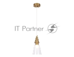 Светильник Ambrella light TR3666 BS/CL латунь/прозрачный E14 max 40W D120*1000
