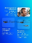 Гарнитура Logitech PC Headset 960 Stereo чёрный, проводная, USB, вид 35