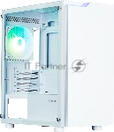 Компьютерный корпус Zalman T4 PLUS, MATX, белый, WINDOW, 1 x Combo (3.5'' or 2.5''), 1x3.5'', 2x2.5", 1xUSB 2.0, 2xUSB 3.0, REAR 1x120мм ARGB