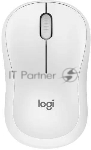 Мышь беспроводная Logitech M240 SILENT белый, 4000 dpi, Bluetooth, кнопки - 3