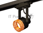 Светильник Ambrella light XT6602064 PBK/CF черный полированный/кофе MR16 GU10 (C6602, N6154)
