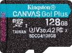 Флеш карта microSDXC 128Gb Kingston SDCG4/128GbSP Canvas Go! Plus w/o adapter