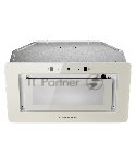 Встраиваемая вытяжка Kuppersberg INSHINE 60 CG, High-Tech, 52 см, сенсорное управление/управление жестами, 3 скорости, 265 м3/ч, обратный клапан, LED освещение, угольный фильтр KFY-I (опция), уровень шума 65 дБ, цвет бежевый