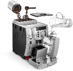 Кофемашина автоматическая DeLonghi ECAM 22.110.SB серебристый, исп. кофе - молотый/зерновой, 1.8 л, 1450 Вт, 15 Бар., вид 26
