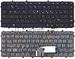 Клавиатура для ноутбука HP Envy 4-1000 черная с рамкой