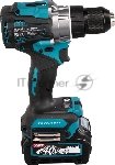 Дрель-шуруповерт Makita DF001GD201, 40 В, 2,5 Ач, 140 Нм, бесщеточный, вид 8