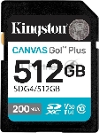 Флеш карта SDXC 512Gb Kingston SDG4/512Gb Canvas Go! Plus w/o adapter