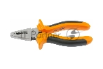 Плоскогубцы Sparta Comfort 160 мм, комбинированные шлифованные, двухкомпонентные рукоятки