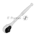 Ключ-трещотка Gross 1/2", CrV, 120 зубьев, цельнометаллический, хром