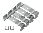 Крепление для профиля GP8181 SL серебро