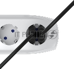 Сетевой фильтр Pilot PRO USB 1.8 м, 6 розеток, серый, коробка, вид 10