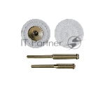 Кордщетка FIT 36907хлопковые и штифты набор 4шт.