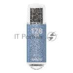 Флешка USB Smartbuy V-Cut Blue (SB128GbVC-B3), 128Gb, USB 3.0/3.1, R/W 75/30, голубой