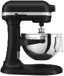 Миксер KitchenAid 5KSM55SXXEBM чёрный матовый, стационарный, 375 Вт, 5.2 л, 11 скоростей