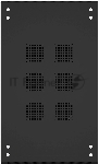 Шкаф серверный NTSS Премиум (NTSS-R42U80100GS-BL) напольный 42U 800x1000мм пер.дв.стекл металл 900кг черный 910мм 160кг 1987мм IP20 сталь