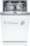 Встраиваемая посудомоечная машина Bosch SPV8ZMX06Q 45 см.с Zeolith,Time Light, SilencePlus; Класс A-А-A; уровень шума 42 дБ; 6 прогр.:Eco 50 °C, Auto 45-65 °C, Intensive 70 °C, 5 спец.функций: Remote Start, Shine & Dry, Hygiene+,