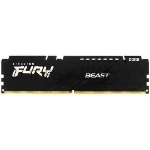 Оперативная память Kingston Fury Beast, DDR5, 8Gb (1x8GB), 5200MHz, CL40, DIMM, с радиатором, черный
