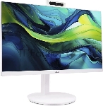 Моноблок Acer Aspire C27A-P1MTL 27" Full HD Core Ultra 5 125H (1.2) 16Gb SSD512Gb Arc graphics CR Eshell GbitEth WiFi BT клавиатура мышь Cam белый 1920x1080