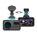 Видеорегистратор TrendVision TDR-725 Real 4K Max, 3840x2160, 3", GPS/ГЛОНАСС, Wi-Fi, G-сенсор, датчик движения, GPS-информатор