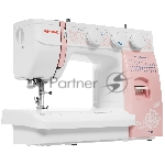 Швейная машина Janome HD1023 белый/розовый, электромеханическая, вертикальный качающийся, 25 операций, автоматическая петля, вид 3