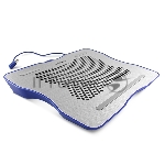 Аксессуар к ноутбуку CROWN Подставка для ноутбука CMLC-1001 silver&blue (до 15,6