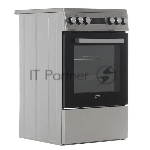 Плита электрическая Beko FSM57300GX черный, конфорок 4 шт, духовка 55 л, 50 см x 85 см x 60 см