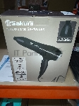 (Поврежденная упаковка) Фен электро SAKURA SA-4052BK 2400Вт 3 темп.режима, 2 скорости, сушка холодным воздухом