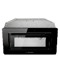 Встраиваемая вытяжка Kuppersberg INSHINE 61 BG, High-Tech, 52 см, сенсорное управление, пульт ДУ, 3 скорости, 525 м3/ч, обратный клапан, LED освещение, угольный фильтр KFY-1 (опция), уровень шума 69 дБ, цвет черный