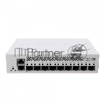 Коммутатор MikroTik CRS310-1G-5S-4S+IN, 1×1 Гбит/с LAN + 5×1 Гбит/с SFP + 4×10 Гбит/с SFP+, управляемый