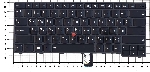 Клавиатура для ноутбука Lenovo ThinkPad T440 T440P T440S черная с подсветкой