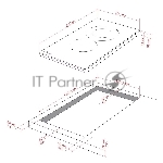 Варочная панель Monsher MHE 35 High-Tech, Hi-Light, 30 см, 2 конфорки, 9 уровней мощности, слайдерное управление, автоматическое отключение, индикация остаточного тепла, пауза, таймер, черный