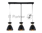 Светильник Ambrella light TR8469/3 BK/FGD черный/золото E27/3 max 60W 550*135*1000